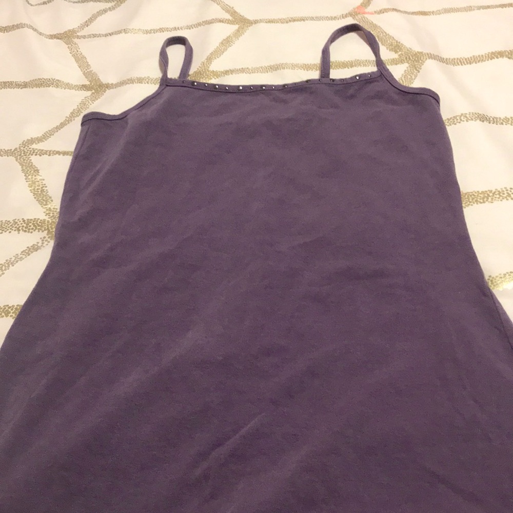 Purple tank top